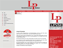 Tablet Screenshot of lpvm.de